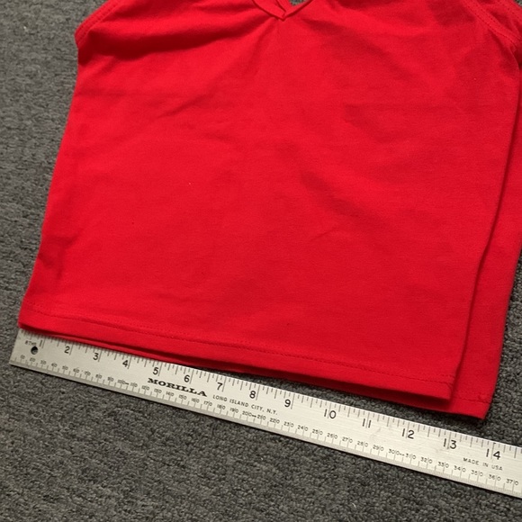 V-Neck Halter Crop Top w/Keyhole Back. Cheer & Dance Uniform—New S or M - Picture 10 of 10